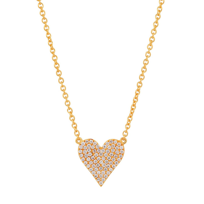 Signature Reversible Diamond & Gemstone Heart Pendant