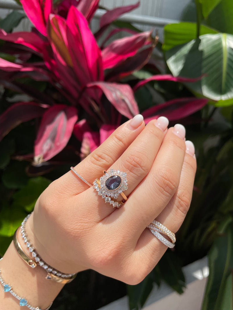 The Serena - Oval Cut Diamond Engagement Ring - Minichiello Jewellers