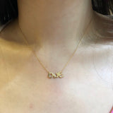 Personalized Calligraphy Necklace
