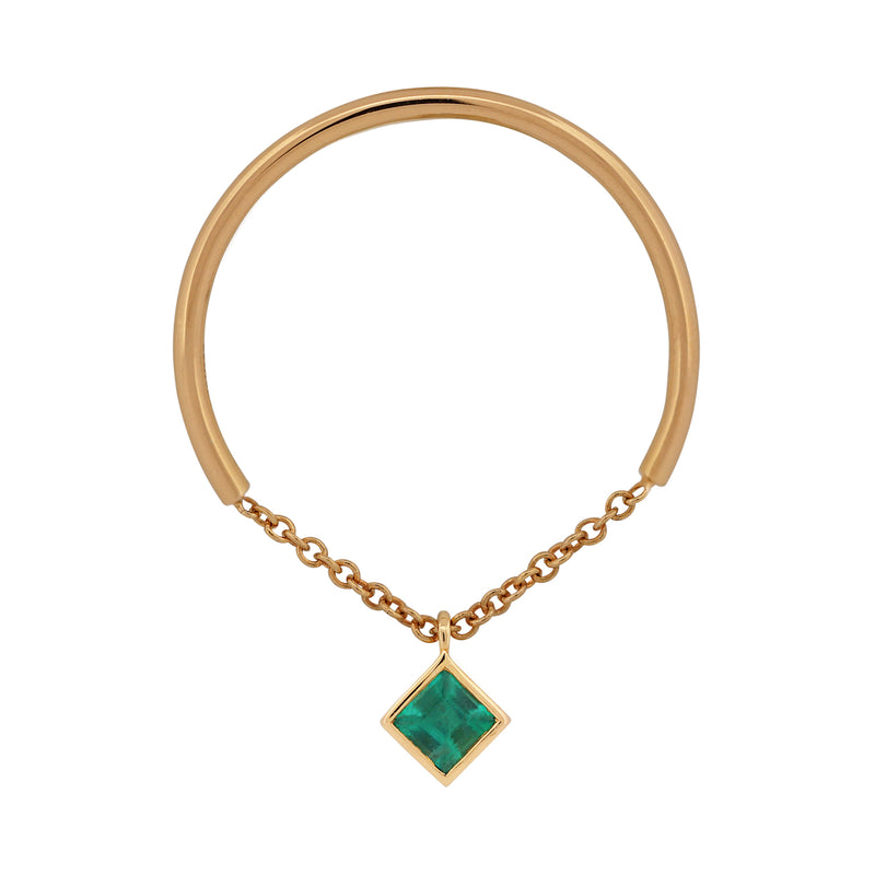 Chakra Princess Emerald Ring