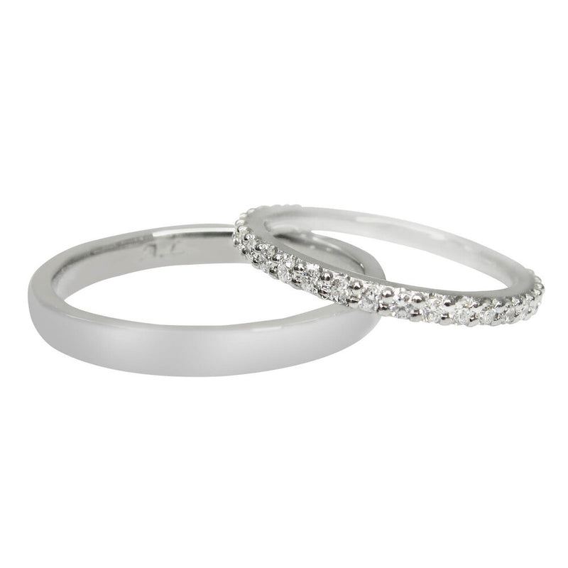 Double Shared Claw 3/4 Diamond Ring